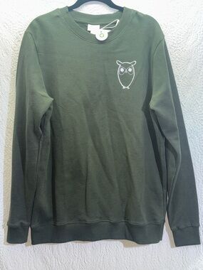 Knowledge Cotton Apparel Crew Neck Long Sleeve Sweatshirt